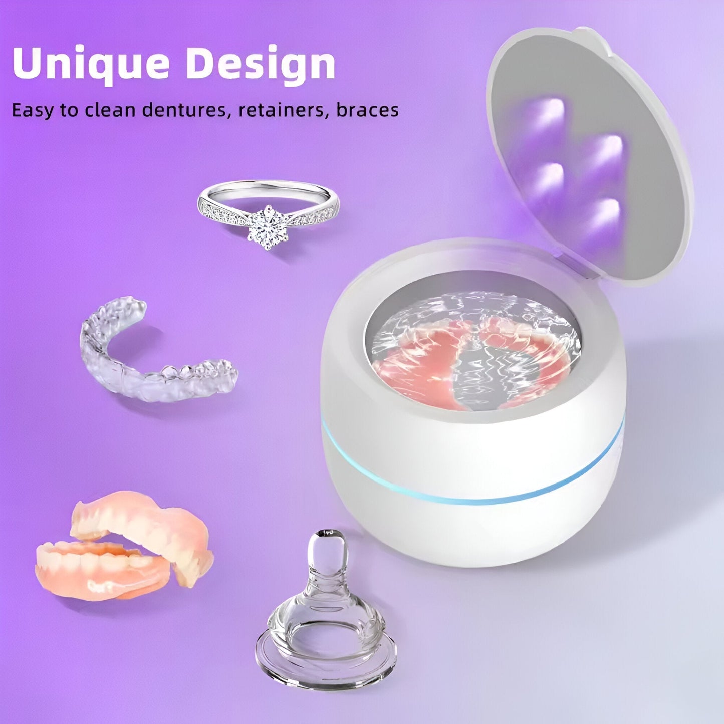 DentClean™ – Ultrasonic Multi-Purpose Cleaner