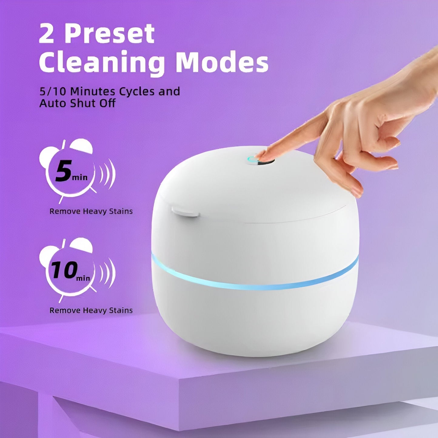 DentClean™ – Ultrasonic Multi-Purpose Cleaner
